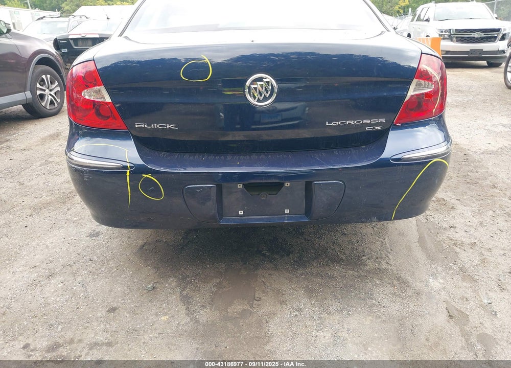 2007 BUICK LACROSSE VIN: 2G4WC582871229802