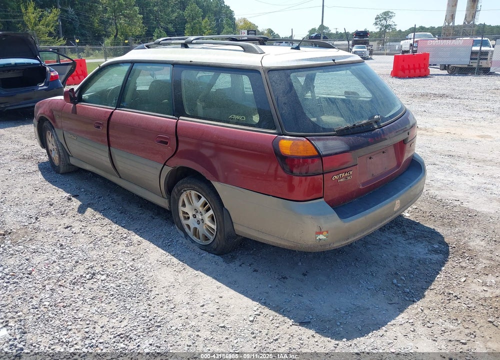 2003 SUBARU OUTBACK H6-3.0 L.L. BEAN EDITION VIN: 4S3BH806137659981