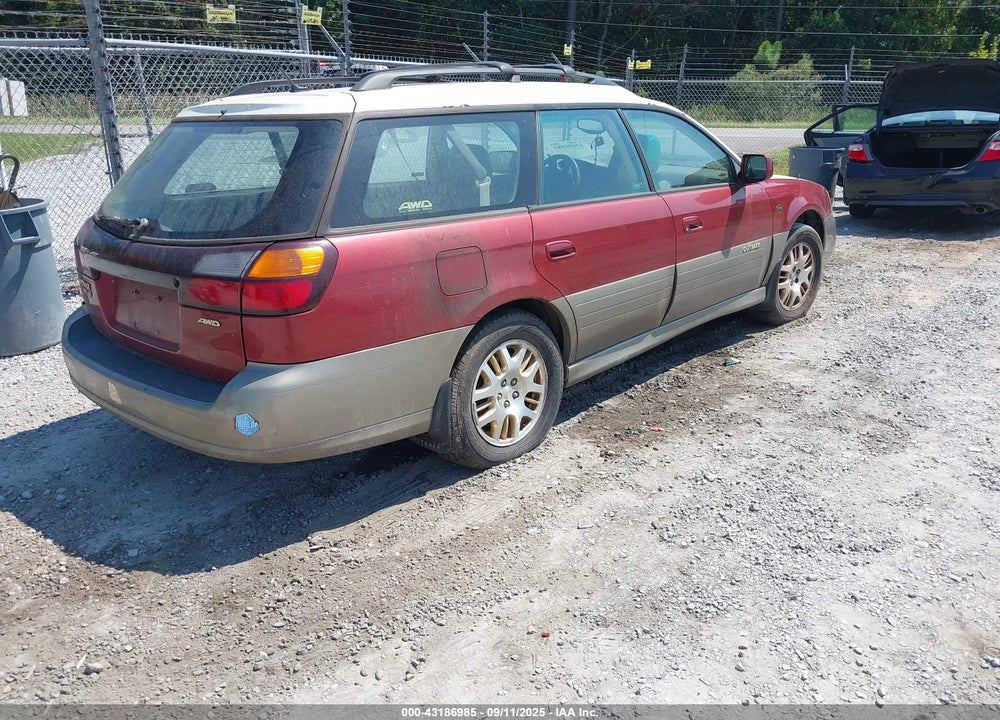 2003 SUBARU OUTBACK H6-3.0 L.L. BEAN EDITION VIN: 4S3BH806137659981
