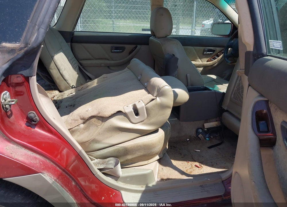2003 SUBARU OUTBACK H6-3.0 L.L. BEAN EDITION VIN: 4S3BH806137659981