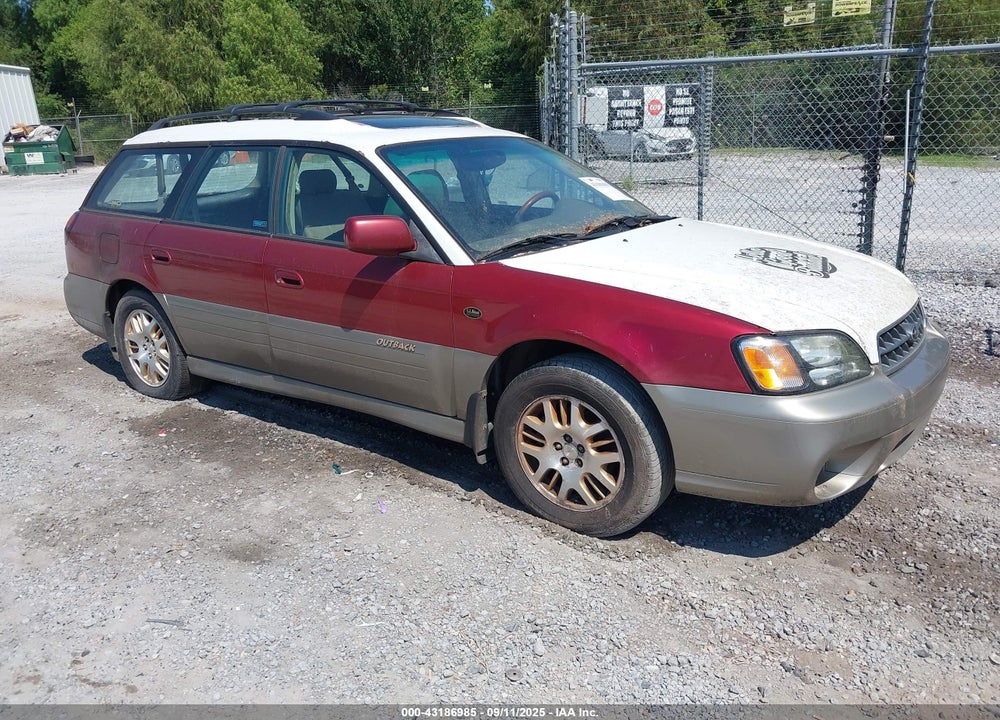 2003 SUBARU OUTBACK H6-3.0 L.L. BEAN EDITION VIN: 4S3BH806137659981
