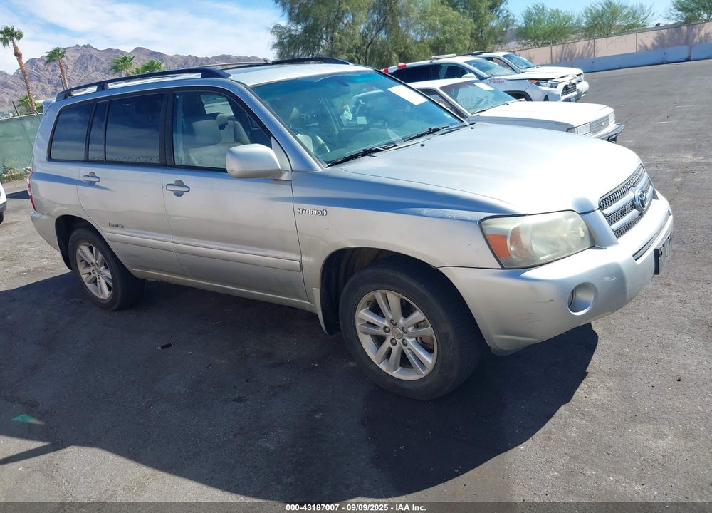 2006 TOYOTA HIGHLANDER HYBRID LIMITED V6 VIN: JTEEW21A260033058