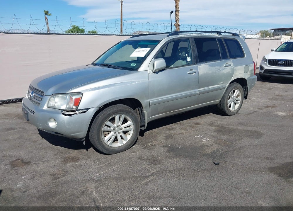 2006 TOYOTA HIGHLANDER HYBRID LIMITED V6 VIN: JTEEW21A260033058