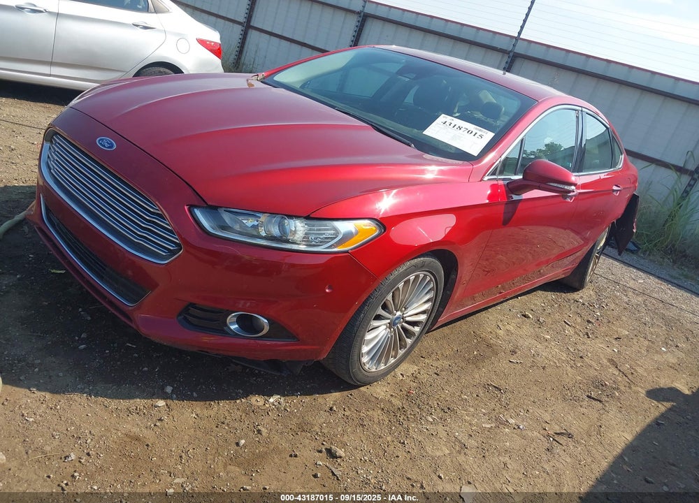 2013 FORD FUSION VIN: 3FA6P0K9XDR133264