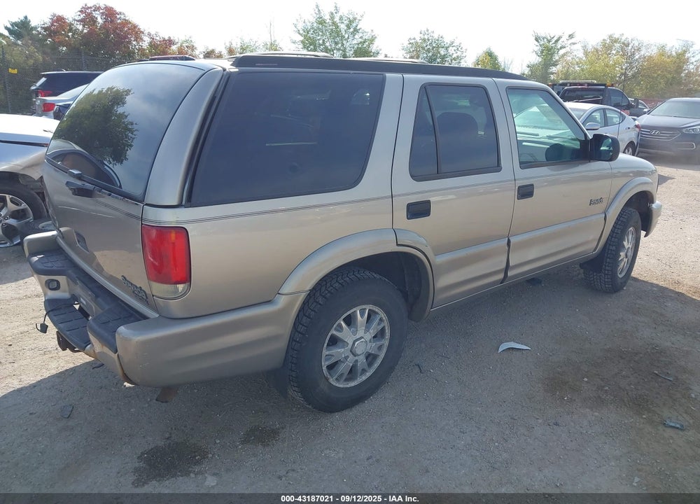 1999 OLDSMOBILE BRAVADA VIN: 1GHDT13W0X2724441
