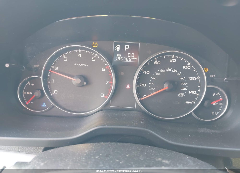 2014 SUBARU OUTBACK 2.5I VIN: 4S4BRBAC0E3270625