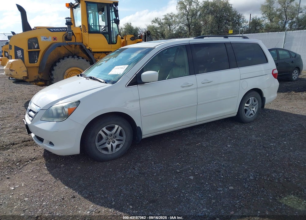2006 HONDA ODYSSEY EX-L VIN: 5FNRL38756B445717