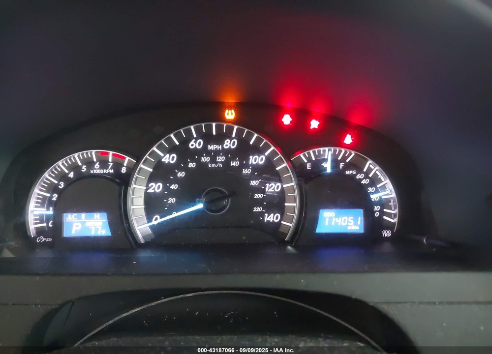 2012 TOYOTA CAMRY VIN: 4T1BF1FK2CU522093