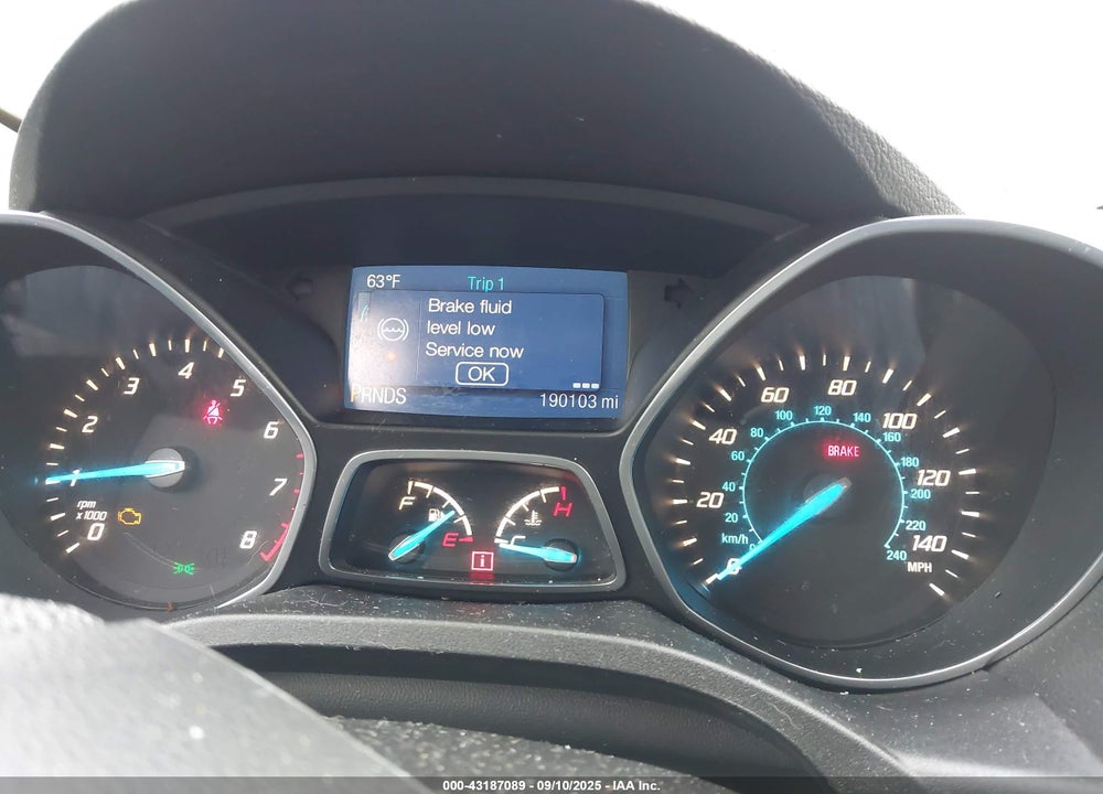 2015 FORD ESCAPE VIN: 1FMCU0G93FUA10847