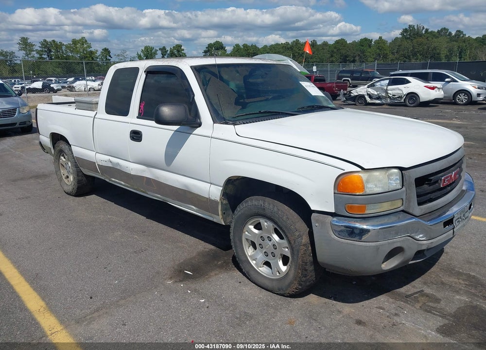 2007 GMC SIERRA 1500 CLASSIC WORK TRUCK VIN: 1GTEC19V17Z121384