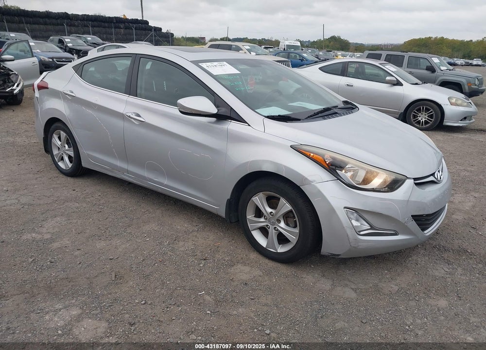 2016 HYUNDAI ELANTRA VALUE EDITION VIN: KMHDH4AE6GU520651