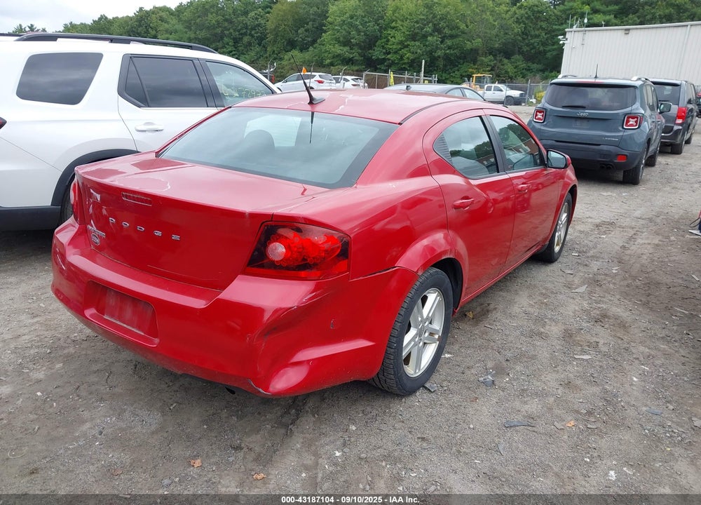 2011 DODGE AVENGER VIN: 1B3BD1FB6BN531741