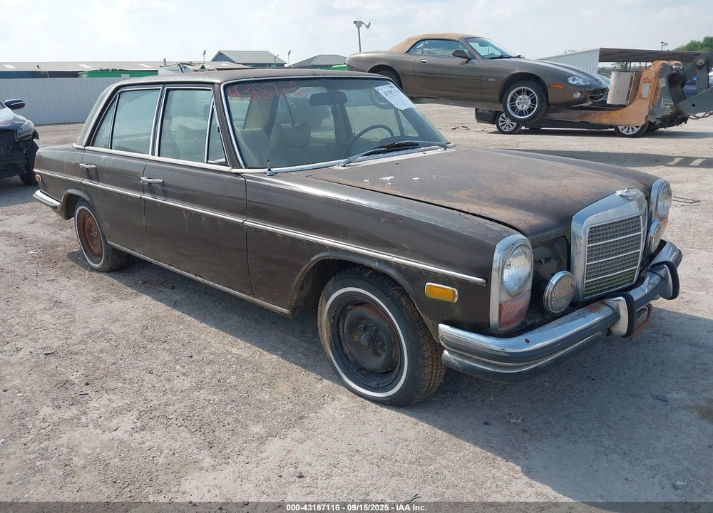 1973 MERCEDES 280SE VIN: 11406012010319