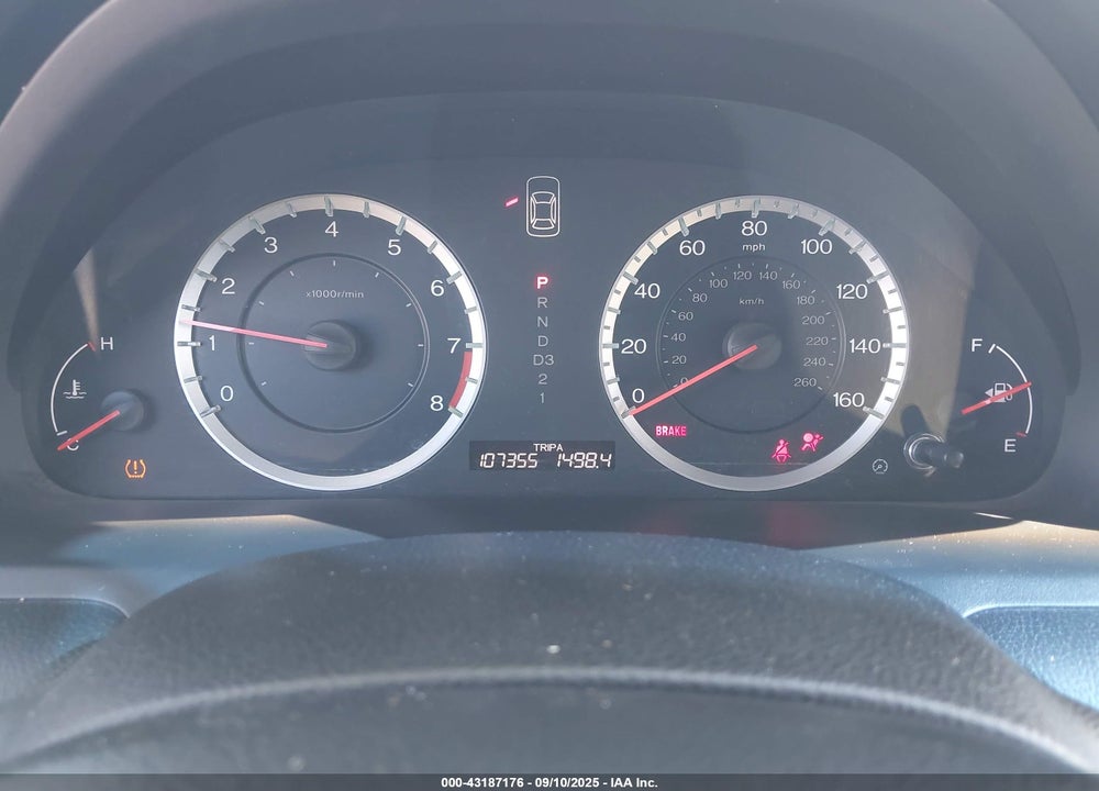 2012 HONDA ACCORD VIN: 1HGCP2F84CA037554