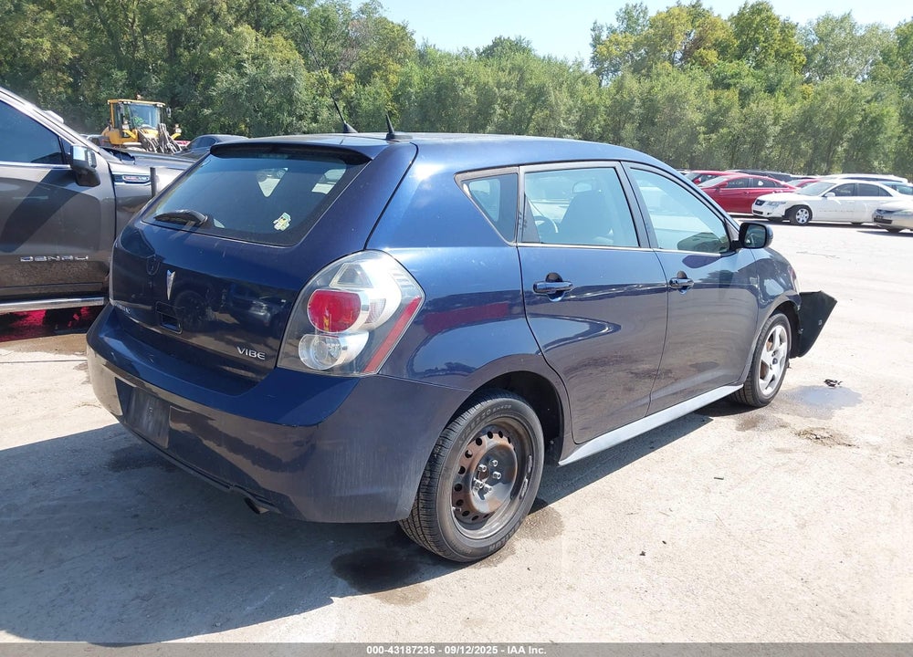 2009 PONTIAC VIBE VIN: 5Y2SP67829Z465651