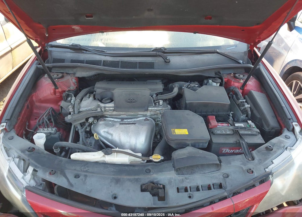 2012 TOYOTA CAMRY SE VIN: 4T1BF1FK9CU627519