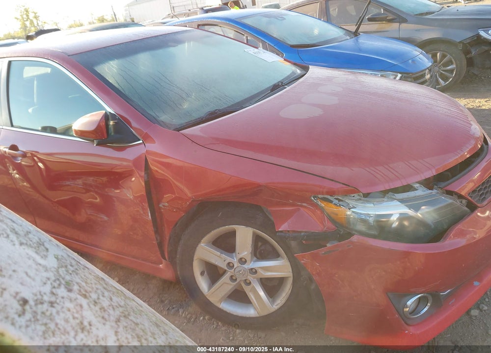 2012 TOYOTA CAMRY SE VIN: 4T1BF1FK9CU627519