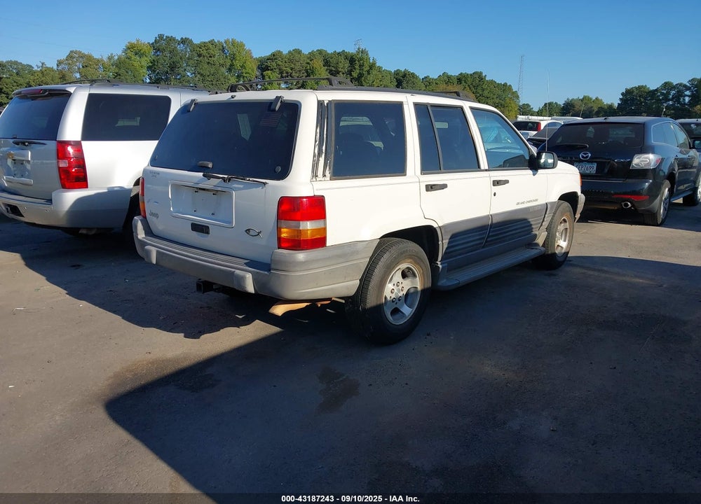 1998 JEEP GRAND CHEROKEE LAREDO VIN: 1J4FX58S6WC200634