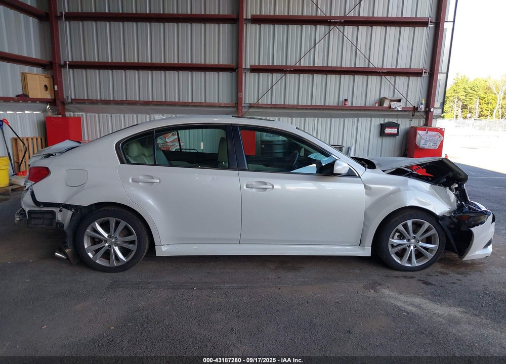 2013 SUBARU LEGACY VIN: 4S3BMDL65D2042601