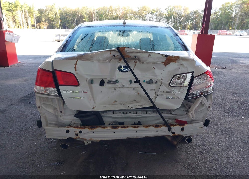 2013 SUBARU LEGACY VIN: 4S3BMDL65D2042601