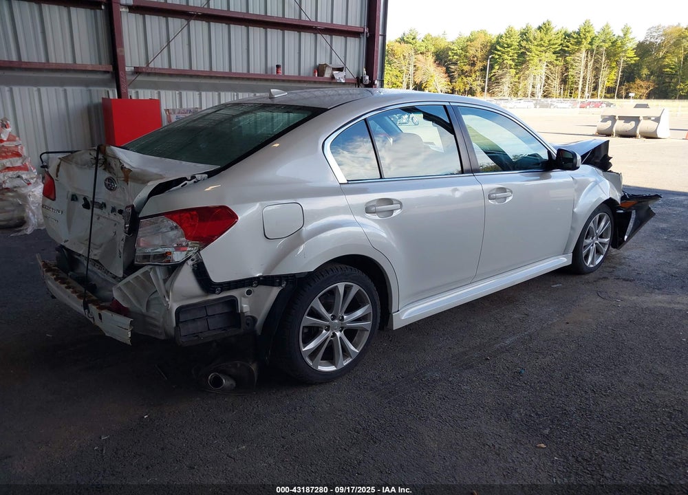 2013 SUBARU LEGACY VIN: 4S3BMDL65D2042601