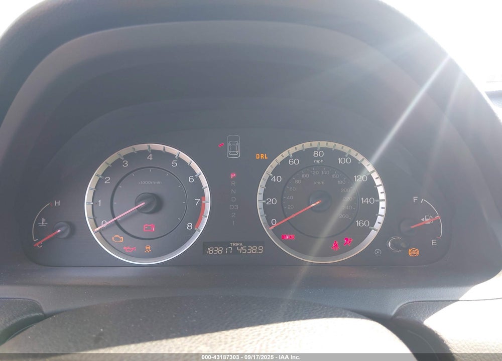 2012 HONDA ACCORD VIN: 1HGCP3F85CA036368