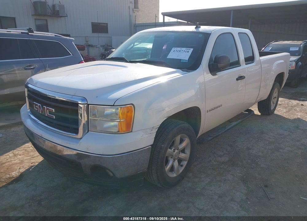 2008 GMC SIERRA 1500 WORK TRUCK VIN: 1GTEC19X78Z220228