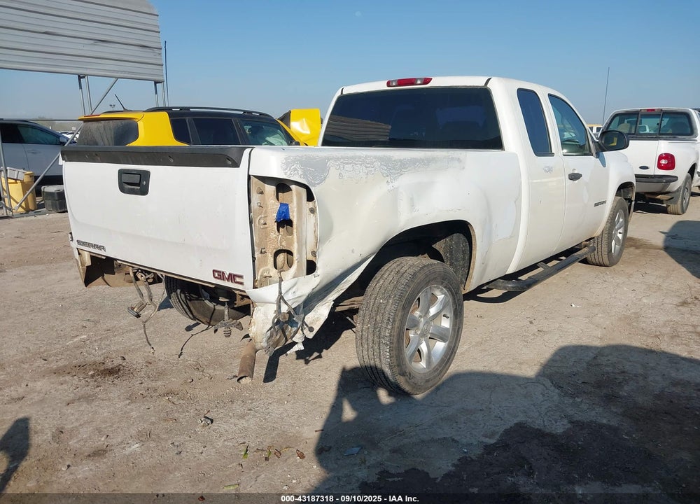 2008 GMC SIERRA 1500 WORK TRUCK VIN: 1GTEC19X78Z220228