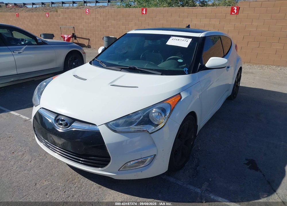 2013 HYUNDAI VELOSTER VIN: KMHTC6AD2DU108431