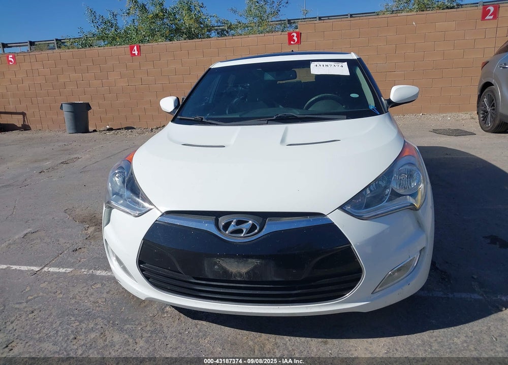 2013 HYUNDAI VELOSTER VIN: KMHTC6AD2DU108431
