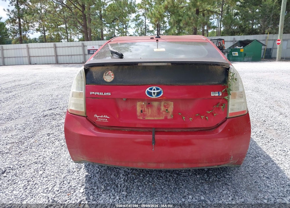2011 TOYOTA PRIUS TWO VIN: JTDKN3DU2B1374096