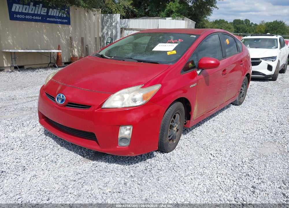 2011 TOYOTA PRIUS TWO VIN: JTDKN3DU2B1374096