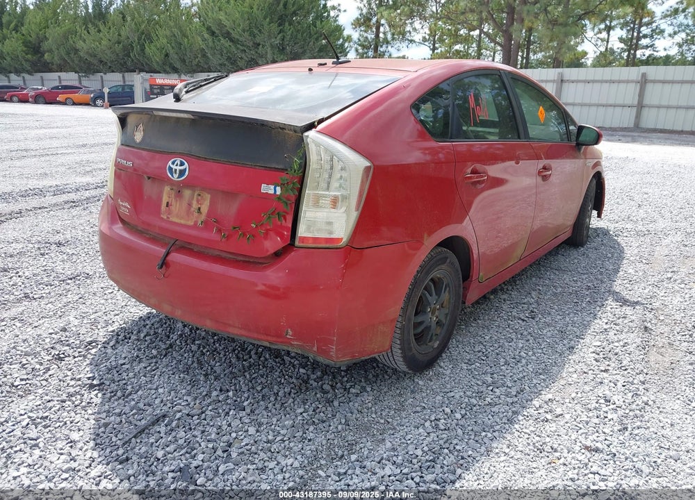 2011 TOYOTA PRIUS TWO VIN: JTDKN3DU2B1374096