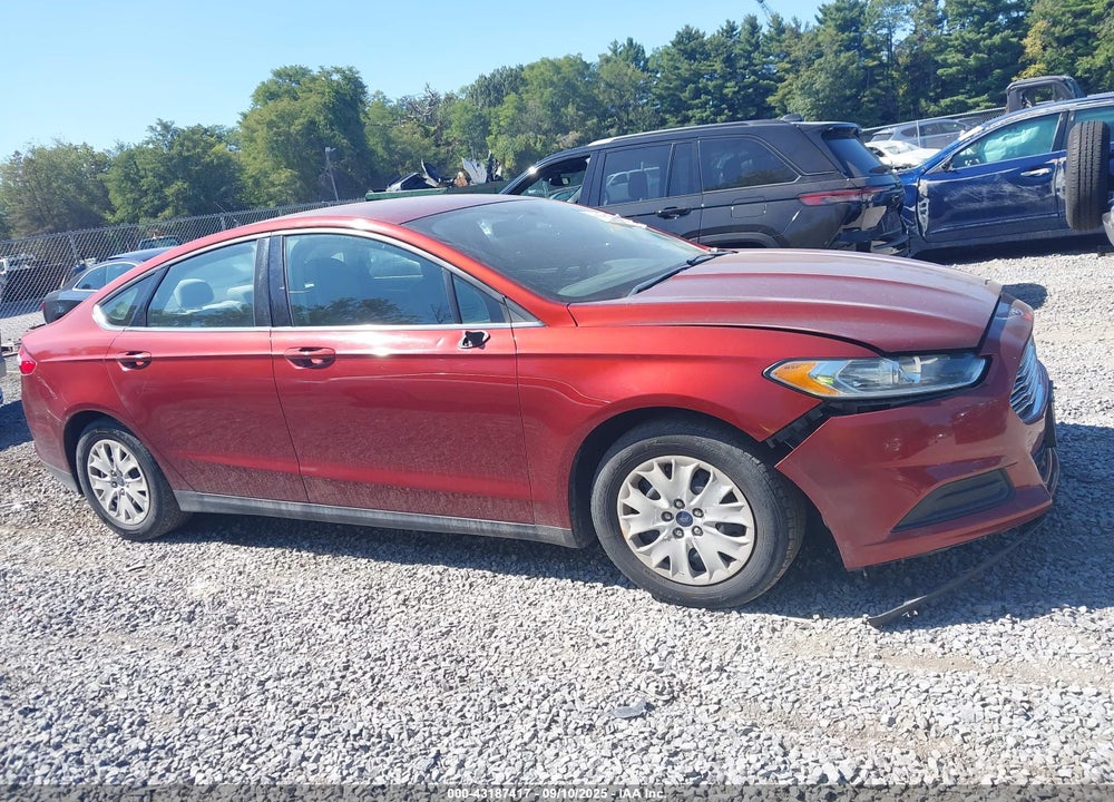 2014 FORD FUSION S VIN: 3FA6P0G72ER334973