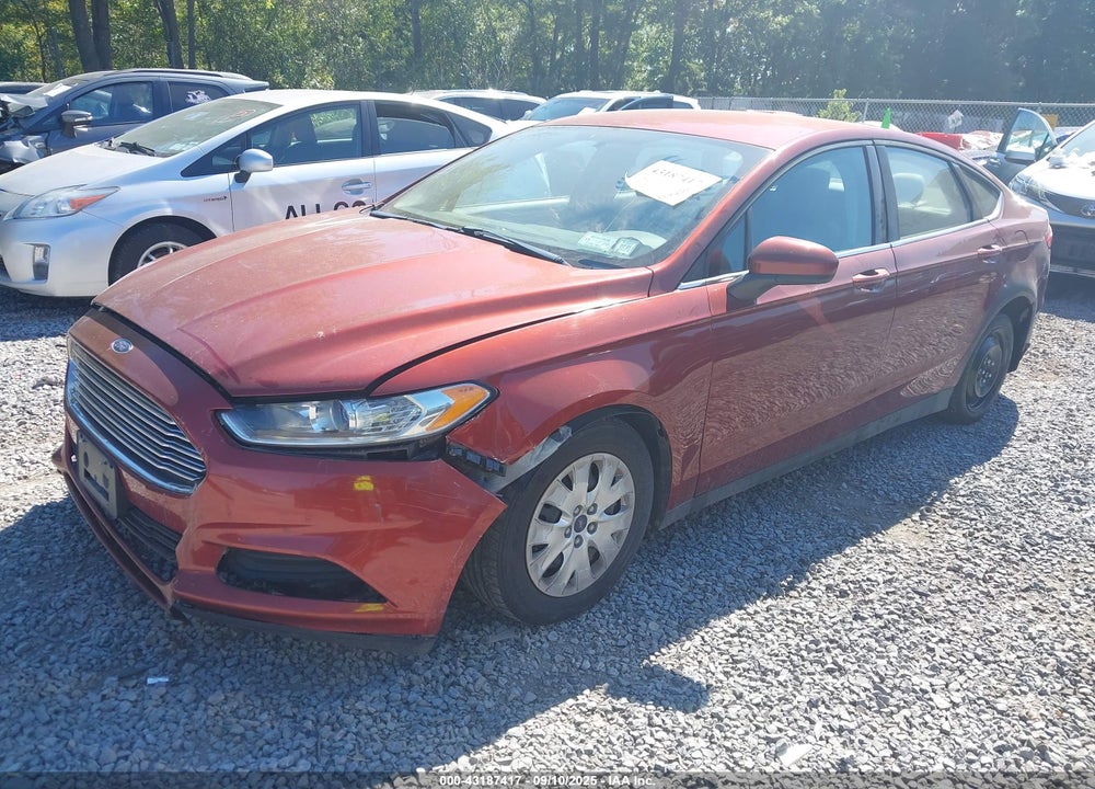 2014 FORD FUSION S VIN: 3FA6P0G72ER334973