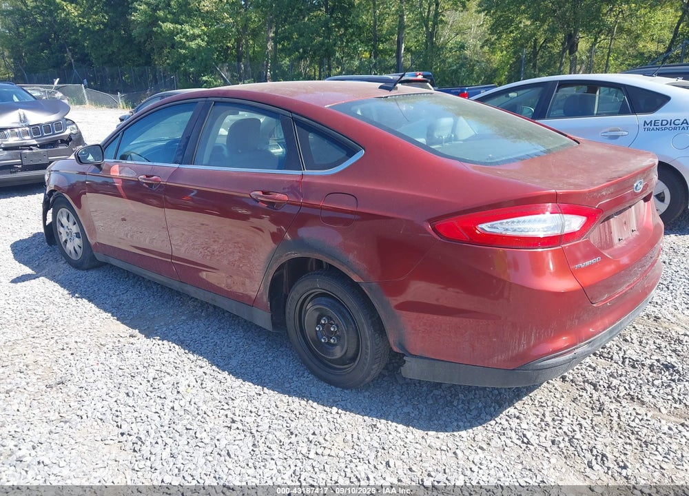 2014 FORD FUSION S VIN: 3FA6P0G72ER334973