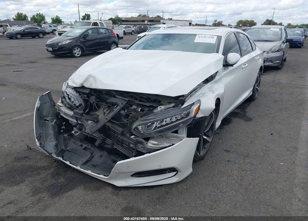 2020 HONDA ACCORD VIN: 1HGCV1F42LA109445