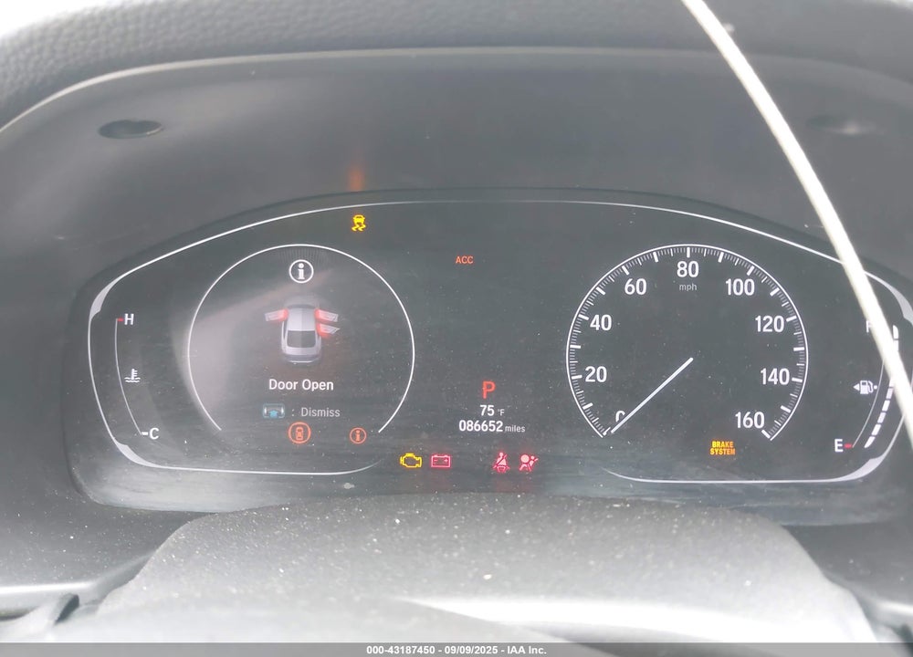 2020 HONDA ACCORD VIN: 1HGCV1F42LA109445