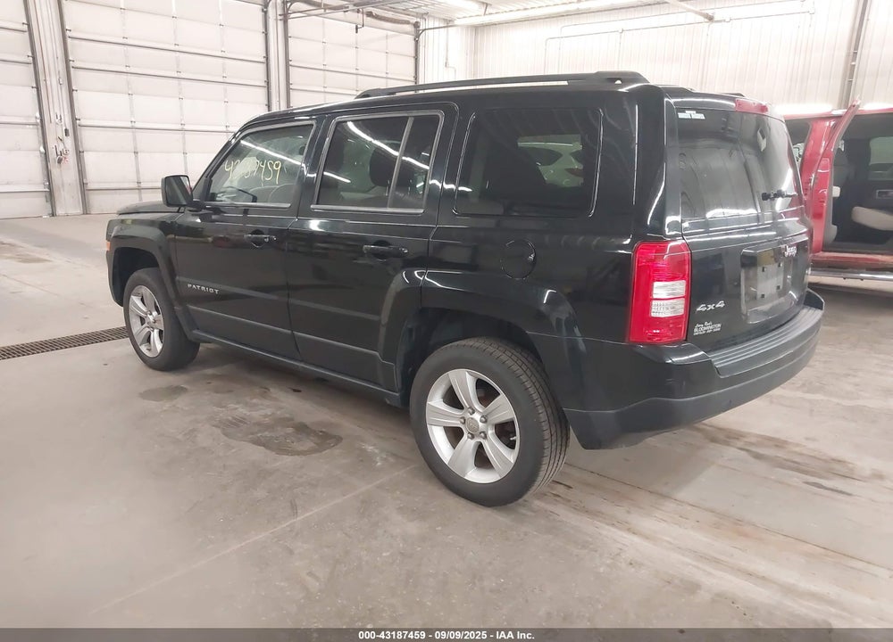 2012 JEEP PATRIOT VIN: 1C4NJRFB5CD611851
