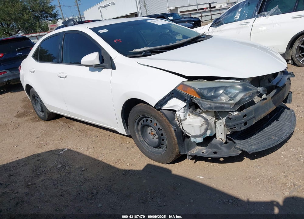 2015 TOYOTA COROLLA L VIN: 5YFBURHE8FP313149