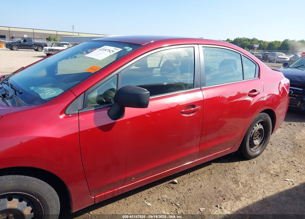 2015 SUBARU IMPREZA VIN: JF1GJAA65FH025173