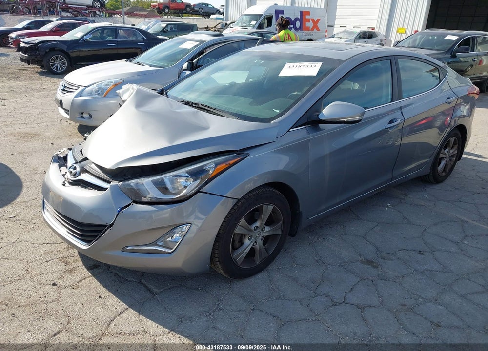 2016 HYUNDAI ELANTRA VIN: KMHDH4AE7GU486929