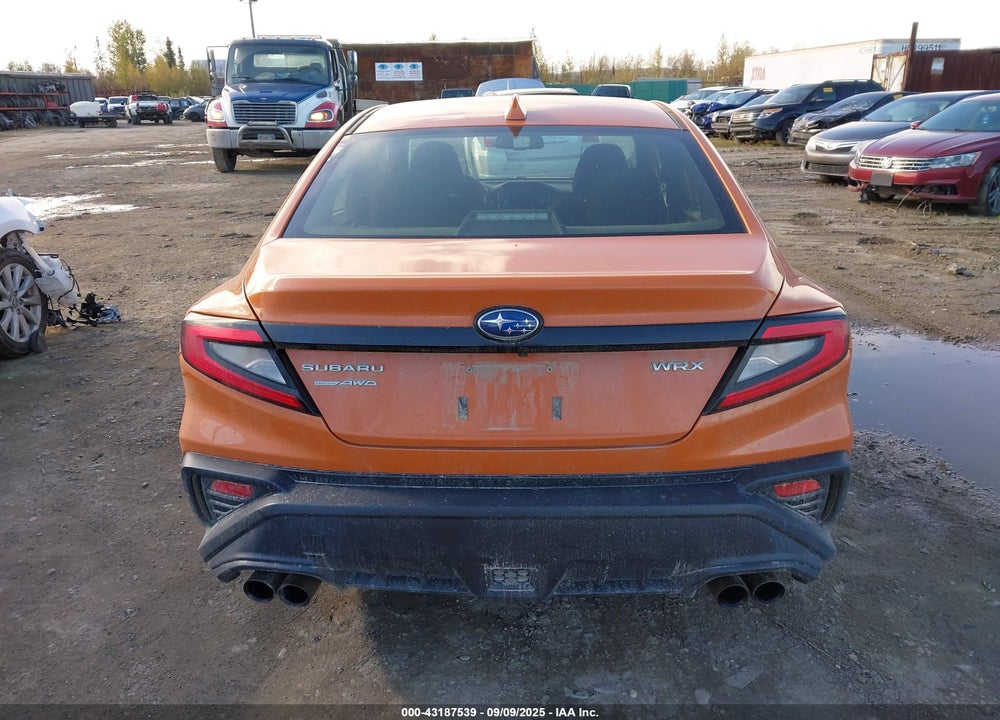 2022 SUBARU WRX VIN: JF1VBAA66N9020383