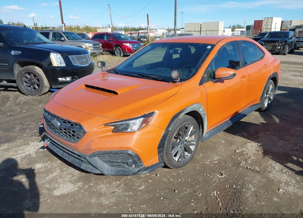 2022 SUBARU WRX VIN: JF1VBAA66N9020383