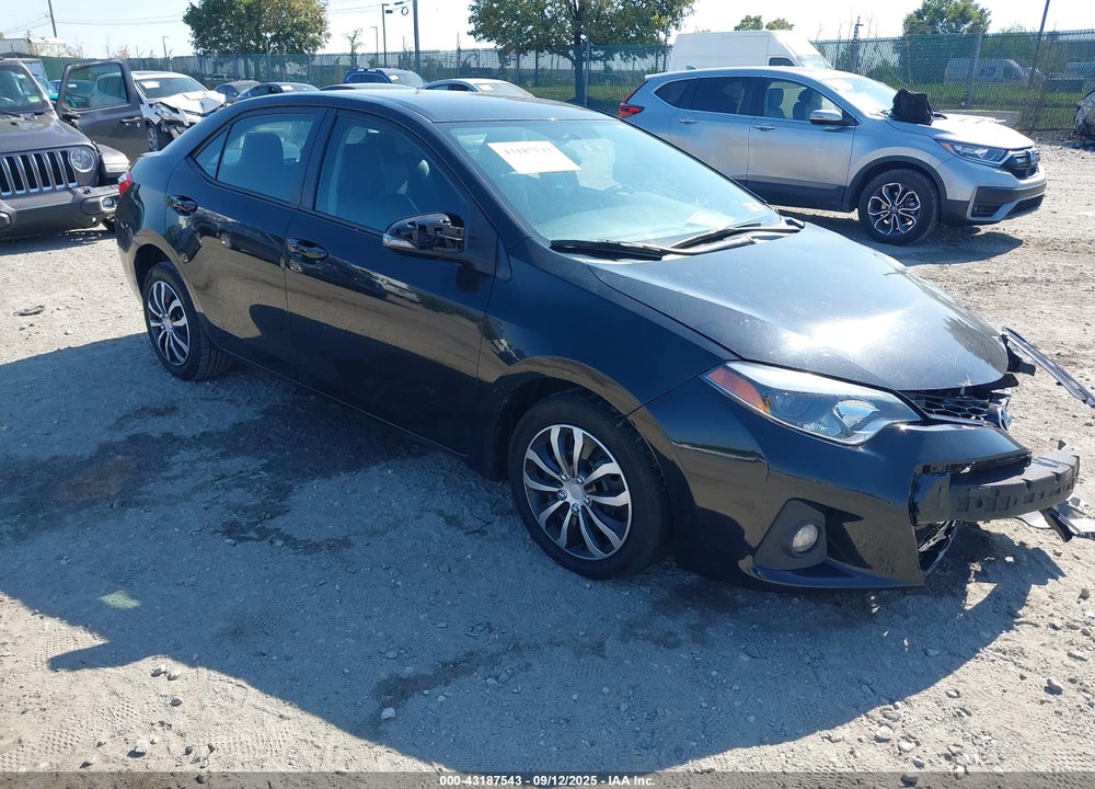 2016 TOYOTA COROLLA S VIN: 2T1BURHE4GC607875