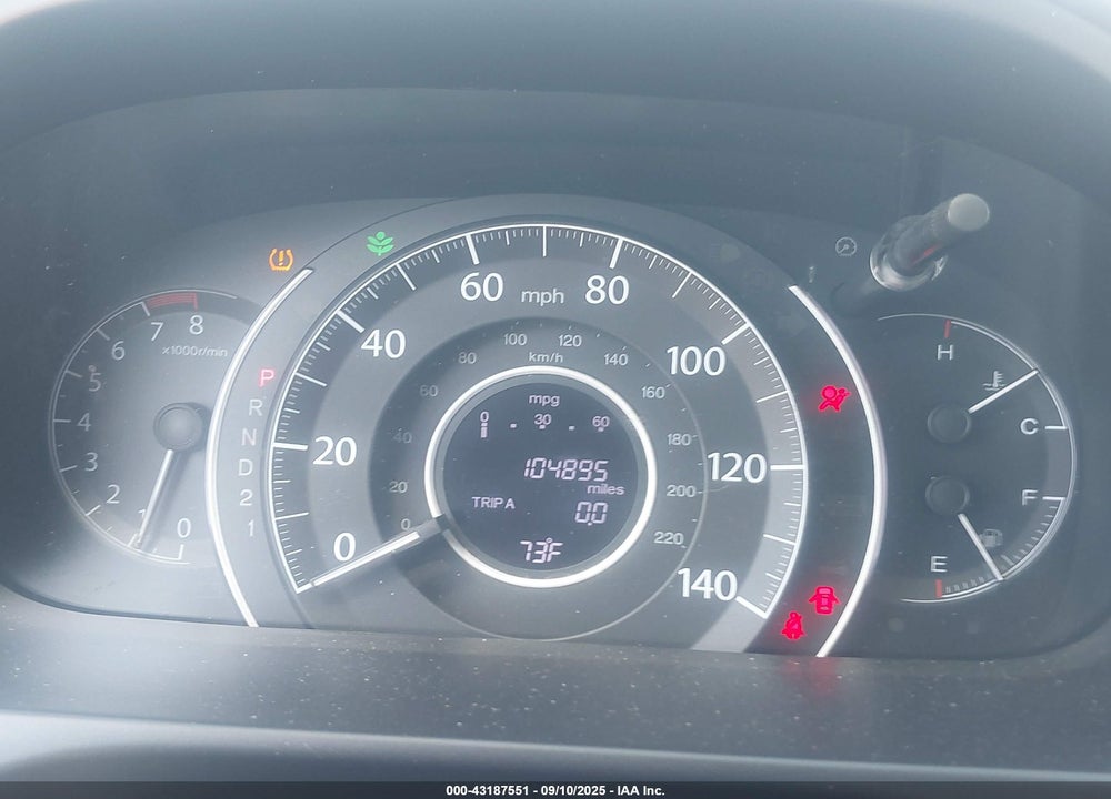 2014 HONDA CR-V EX-L VIN: 2HKRM3H74EH555753
