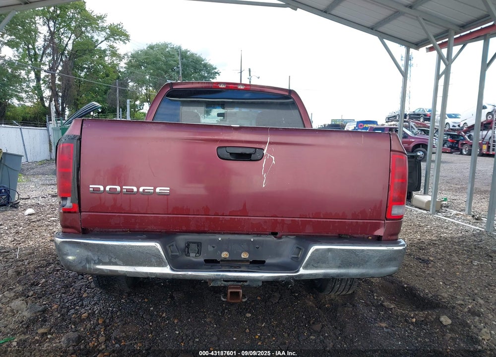2002 DODGE RAM 1500 ST VIN: 3D7HA18N72G125247