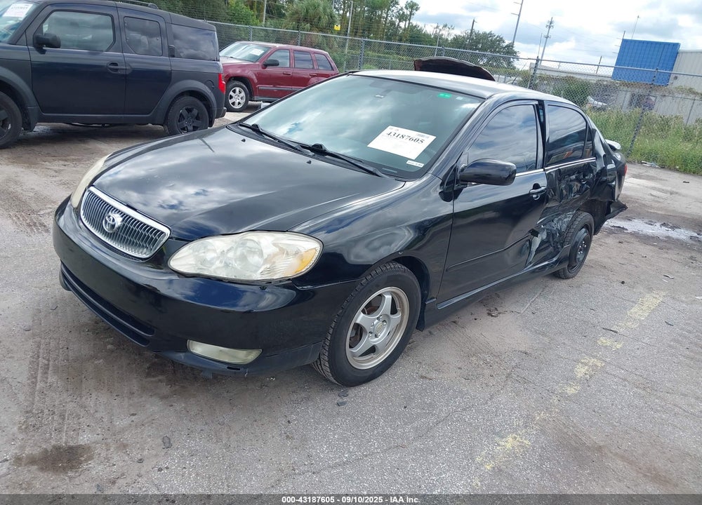 2004 TOYOTA COROLLA S VIN: 1NXBR32E44Z323356