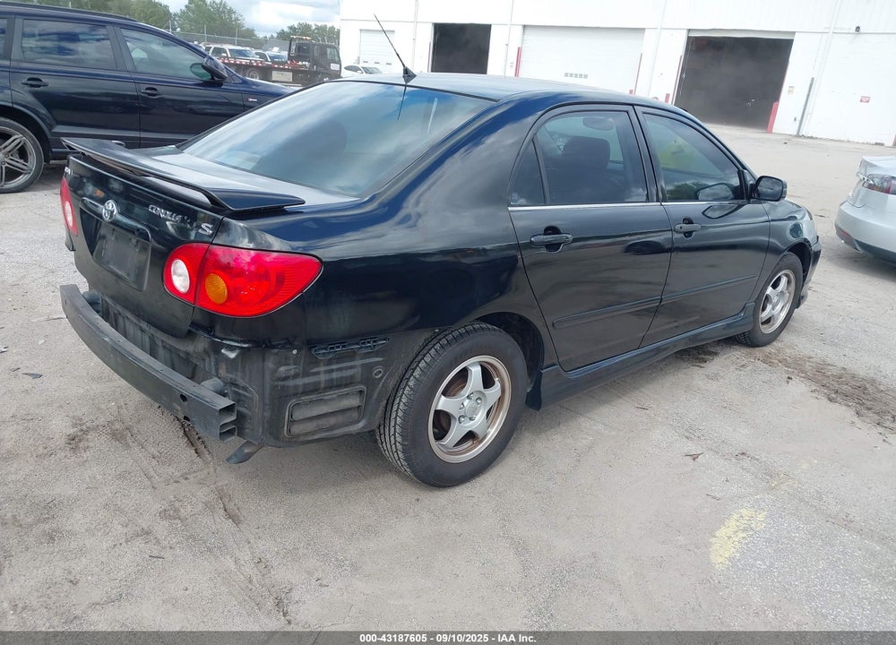 2004 TOYOTA COROLLA S VIN: 1NXBR32E44Z323356