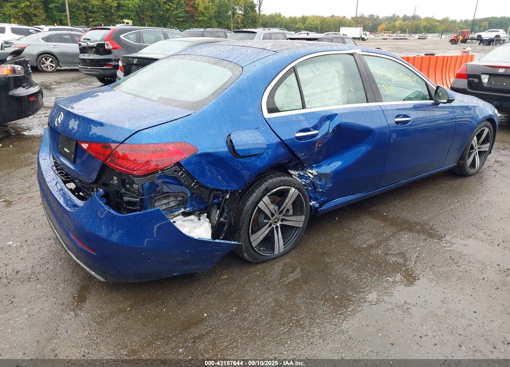 2025 MERCEDES-BENZ C CLASS VIN: W1KAF4HB4SR263905
